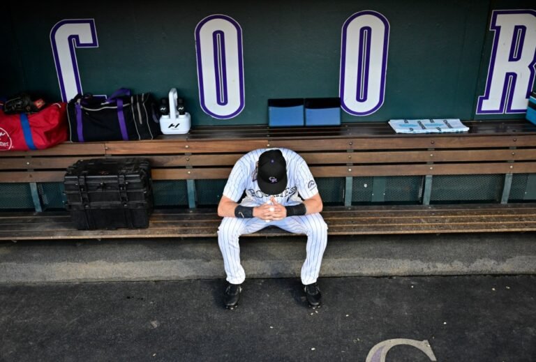 The man with the beard is a “trip,” says Nolan Arenado