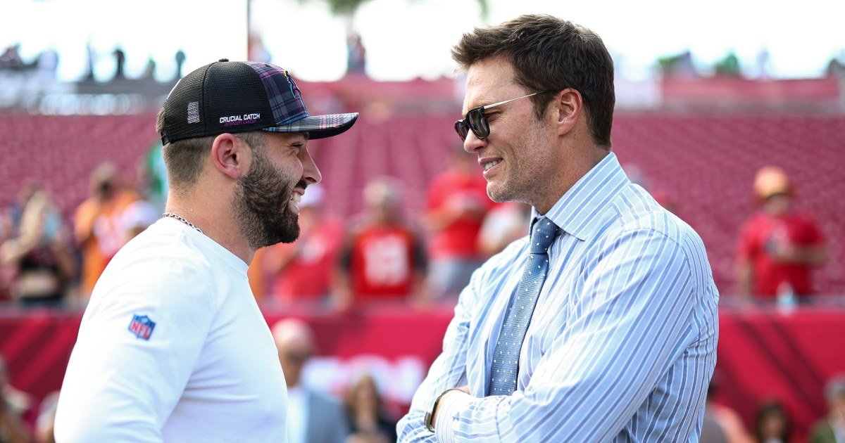 Tom Brady responds to Buccaneers' QB Baker Mayfield saying team is stressed: 'This wasn't daycare'