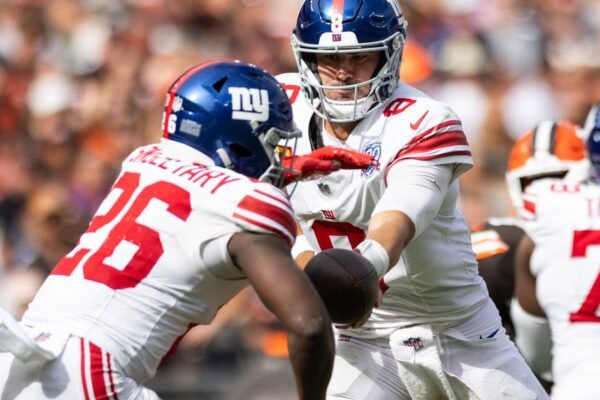 3 Giants were demoted to OUT on Sunday Night Football