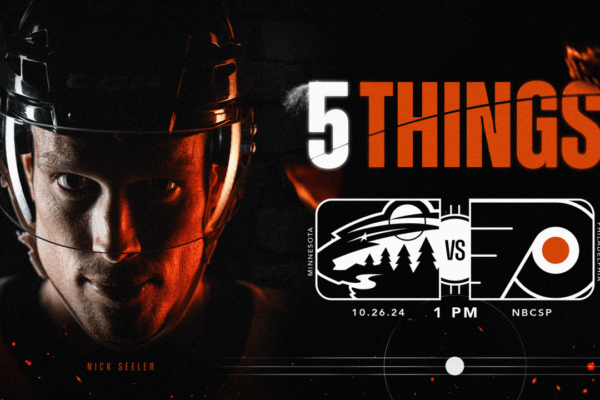 5 Things: Flyers vs. Wild