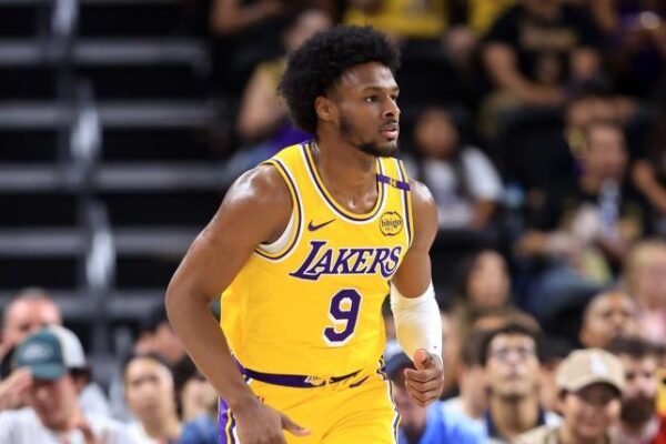 Bronny James honors Juice WRLD by wearing number 9 for the Lakers