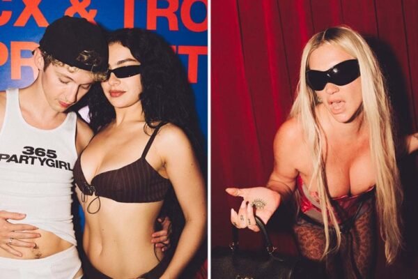 Charli XCX Goes Brat Style With Kesha & More at Sweat Tour LA Party