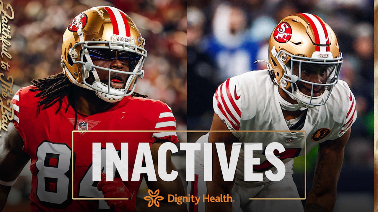 Charvarius Wardout, Chris Conley Active vs. Seahawks; Inactive for #SFvsSEA