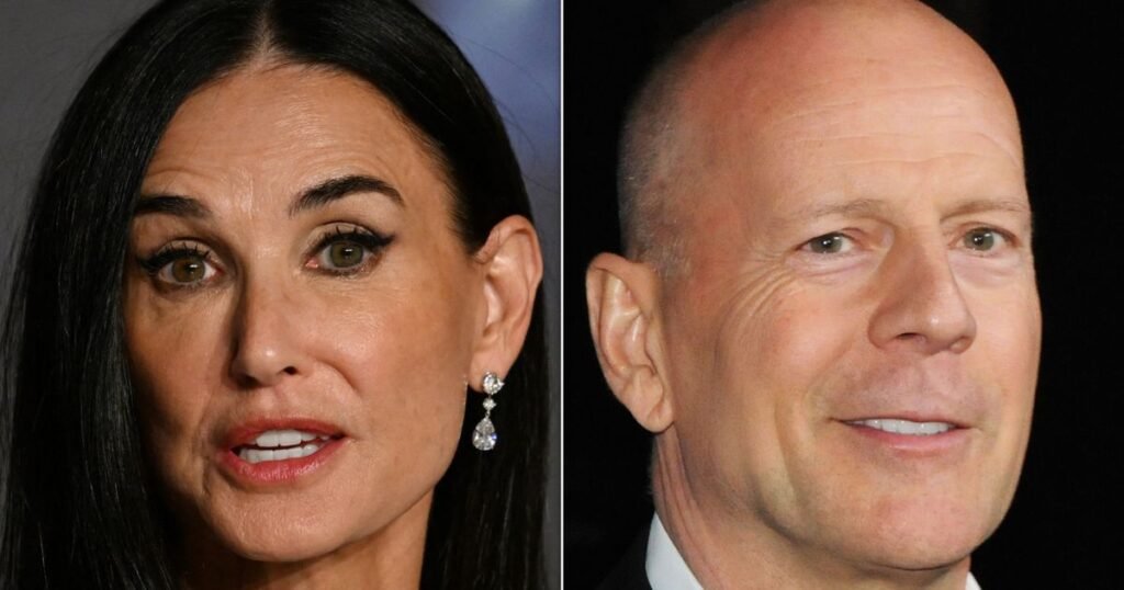 Demi Moore posts health update on Bruce Willis, who has dementia