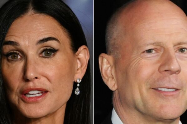 Demi Moore posts health update on Bruce Willis, who has dementia