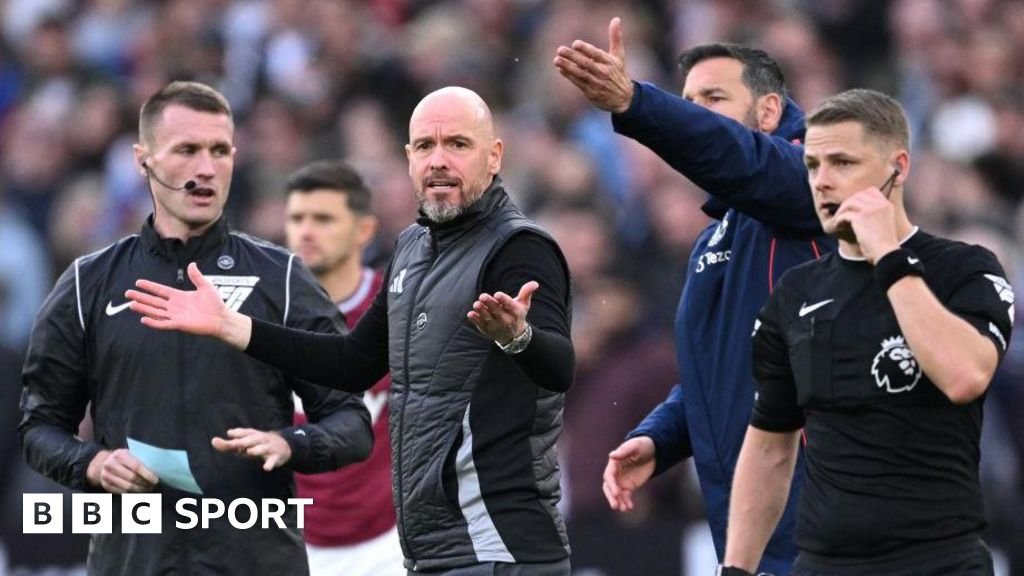 Erik ten Hag: Manchester United coach feels West Ham's defeat is "unfair and unjust"