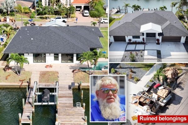 Exclusive photos reveal John Daly's Florida home after a "total loss" from Hurricane Helen