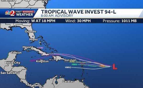 Florida should be safe from Invest 94-L, and more
