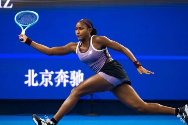 Gauff stops Starodubtseva to reach Beijing semi-finals for the second time in a row