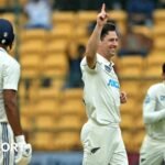 India vs New Zealand: The hosts were bowled out for 46 in Bengaluru