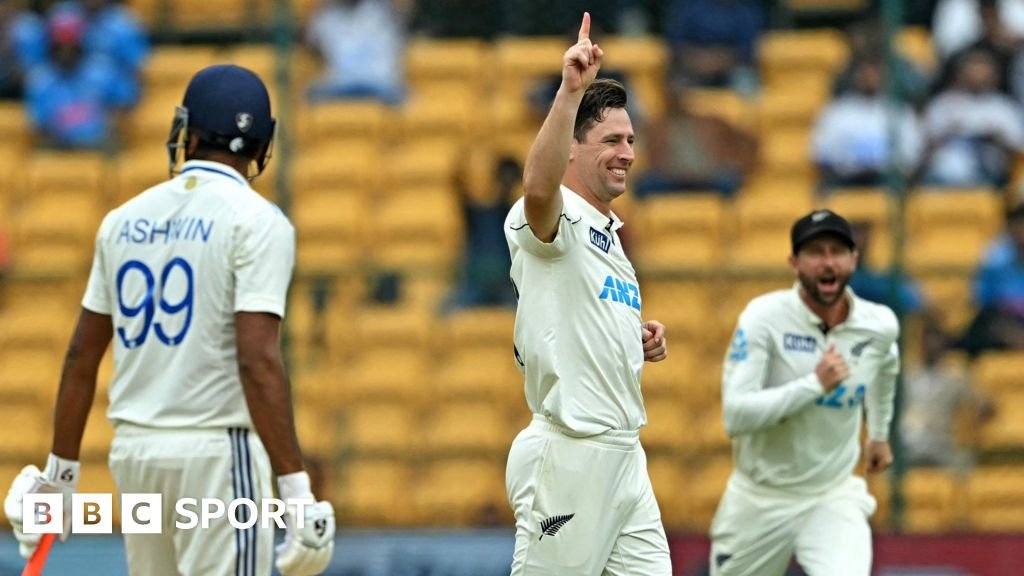 India vs New Zealand: The hosts were bowled out for 46 in Bengaluru