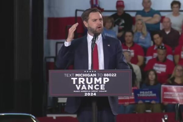 J.D. Vance to supporters in Detroit: 'We have the power of the people'