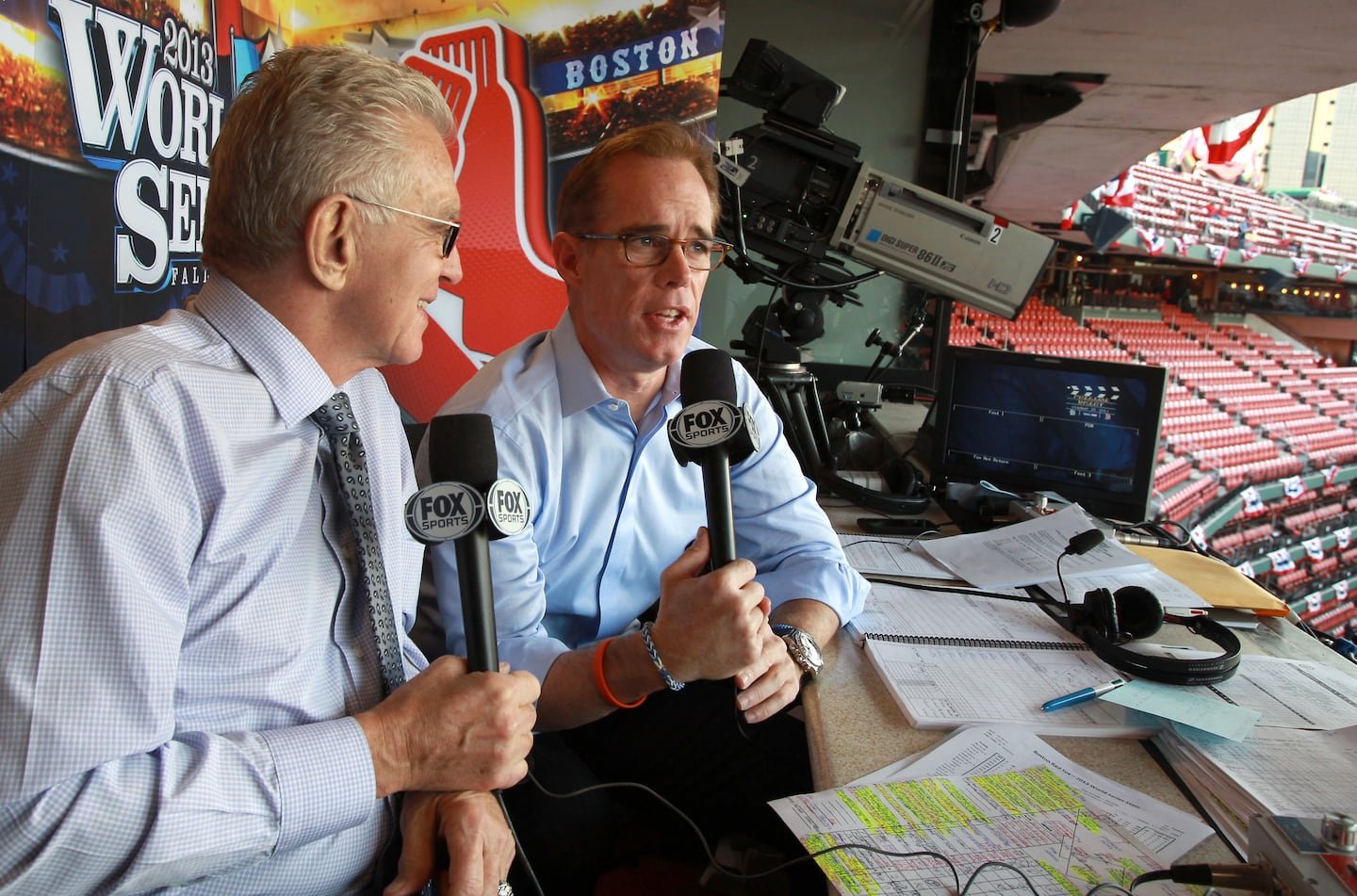 Joe Buck talks about the best 2004 Red Sox playoff calls