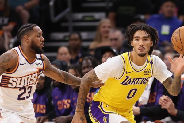 Lakers injury report: Jalen Hood-Schifino's ability to face Suns questioned due to illness