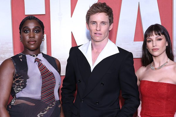 Lashana Lynch announces her pregnancy at the Day of the Jackal premiere, surprising co-star Eddie Redmayne! | Chukwudi Ewuji, Eddie Redmayne, Lashana Lynch, Pregnant, Pregnant Celebrities, Jackal Day, Ursula Corbero | Just Jared: Celebrity news and gossip
