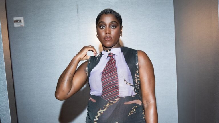 Lashana Lynch announces her pregnancy at the New York premiere of The Day of the Jackal