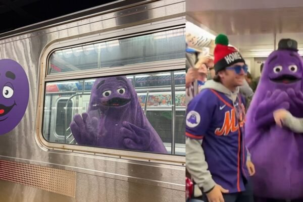 Mets and Grimace return to Citi Field - NBC New York