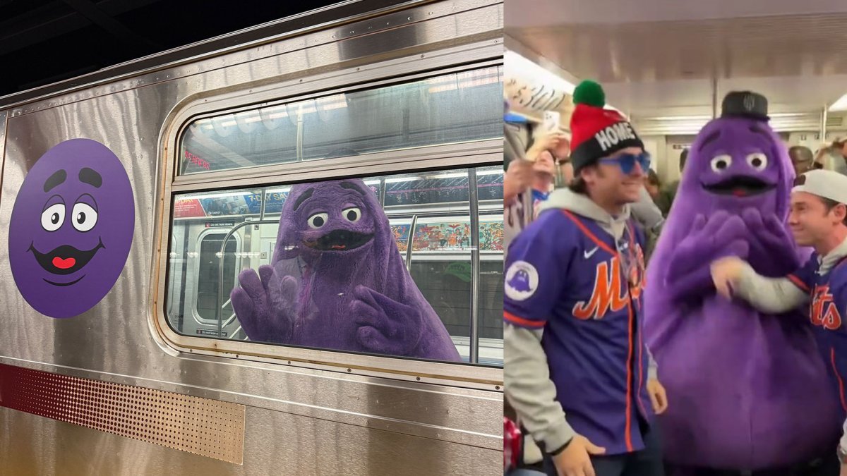 Mets and Grimace return to Citi Field - NBC New York