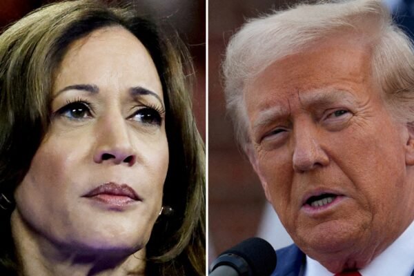 Opinion polls indicate that Harris is losing ground to Trump in the US presidential election US Election 2024 News