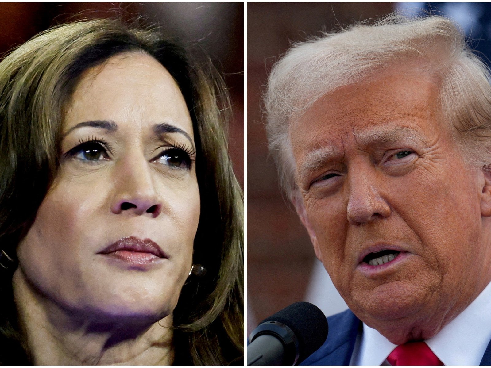 Opinion polls indicate that Harris is losing ground to Trump in the US presidential election US Election 2024 News