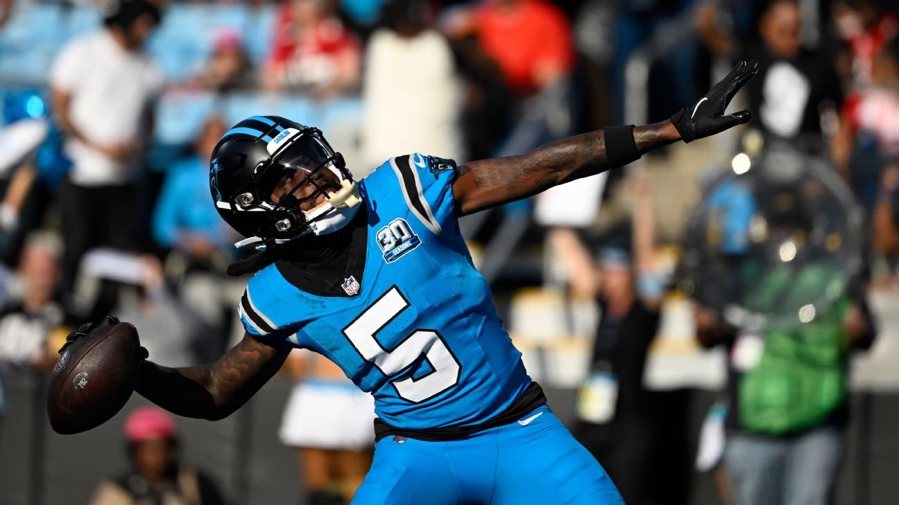 Ravens agree to trade for Panthers WR Diontae Johnson