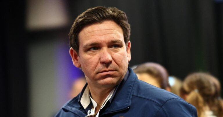 Ron DeSantis refuses to answer Harris' call on Hurricane Helen