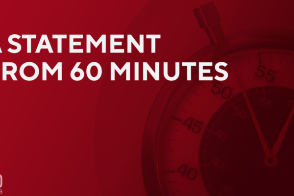Statement from 60 Minutes