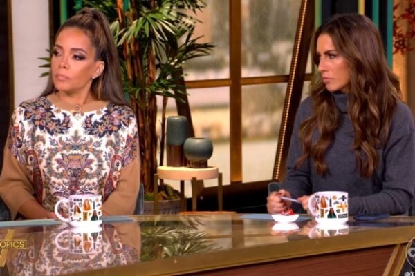 Sunny Hostin and Alyssa Farrah Griffin bicker with each other during a tense political debate