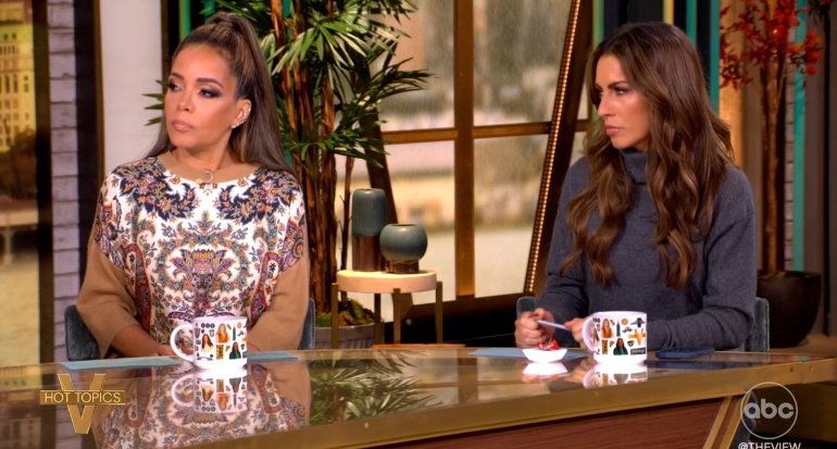 Sunny Hostin and Alyssa Farrah Griffin bicker with each other during a tense political debate