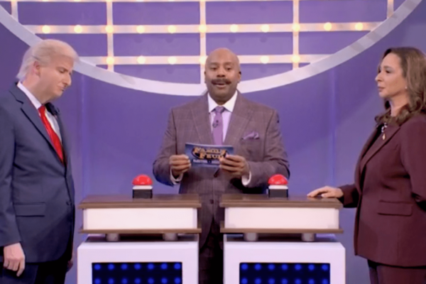 Team Harris and Trump square off in a family feud