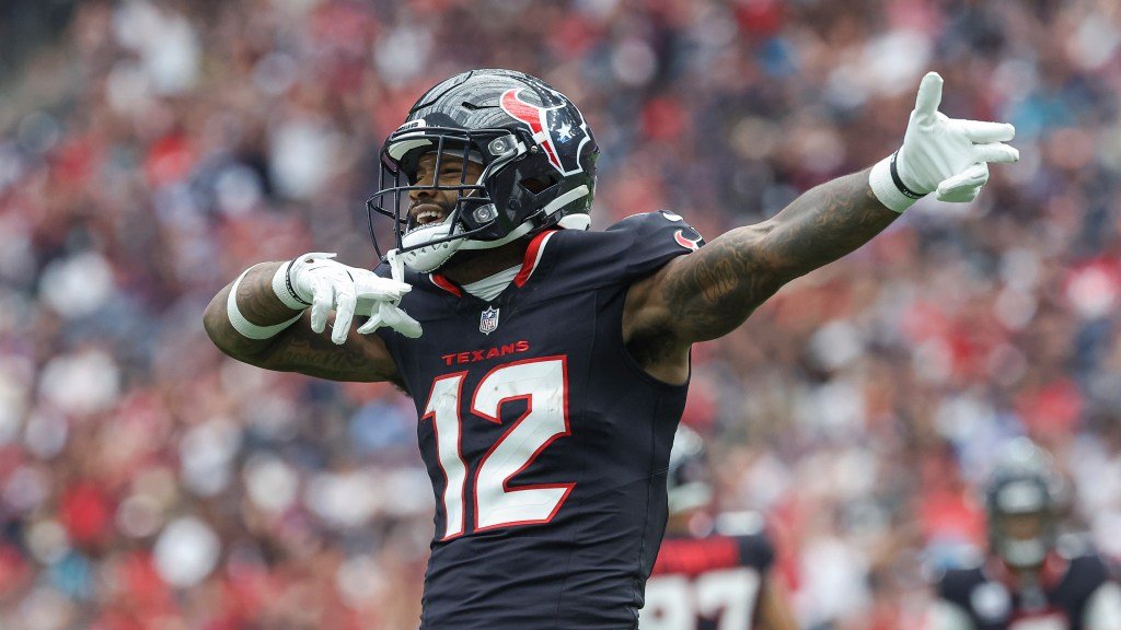 Texans WR Nico Collins is headed on track to play in Week 10 versus the Lions