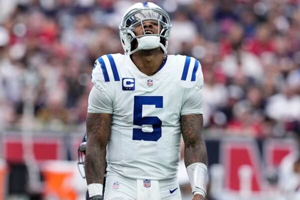 The Colts bench Anthony Richardson, planning to start Joe Flacco against the Vikings on Sunday