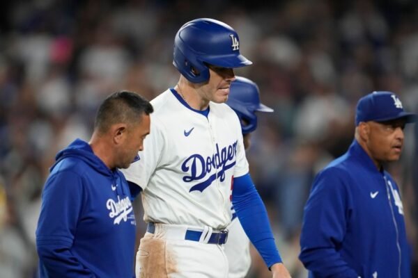 The Dodgers scratch Freddie Freeman from their must-win Game 4 against the Padres