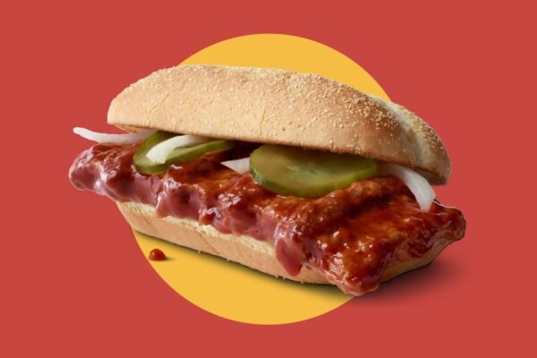 The McRib is officially back at McDonald's