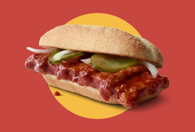 The McRib is officially back at McDonald’s