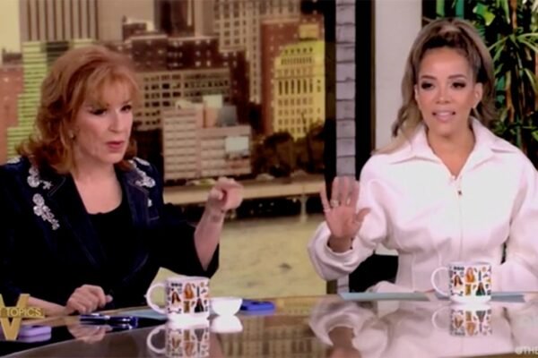 'The View' co-host says Harris 'has a problem with men' and her fellow hosts 'have a problem with her'