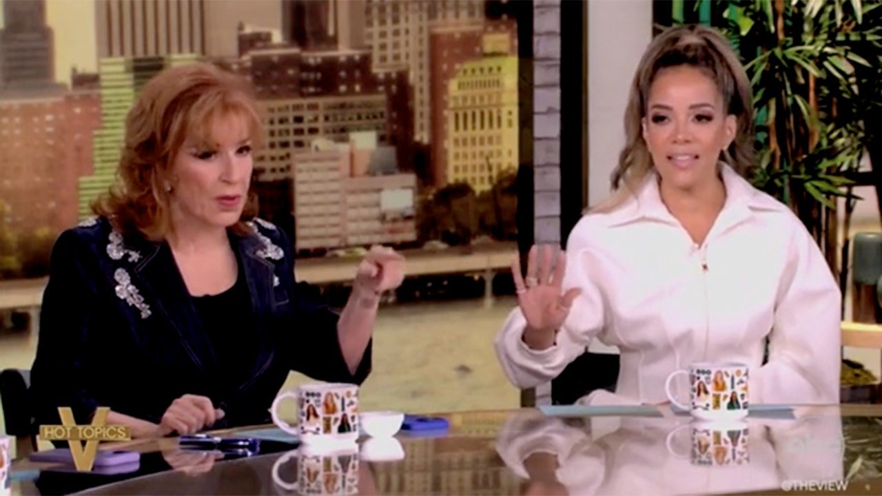 'The View' co-host says Harris 'has a problem with men' and her fellow hosts 'have a problem with her'