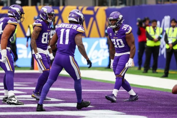 The Vikings remain near the top heading into their bye week