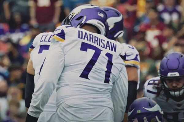 Updated Vikings depth chart – vs. Lions