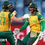 Women's T20 World Cup results: Australia shocked by South Africa in the semi-finals