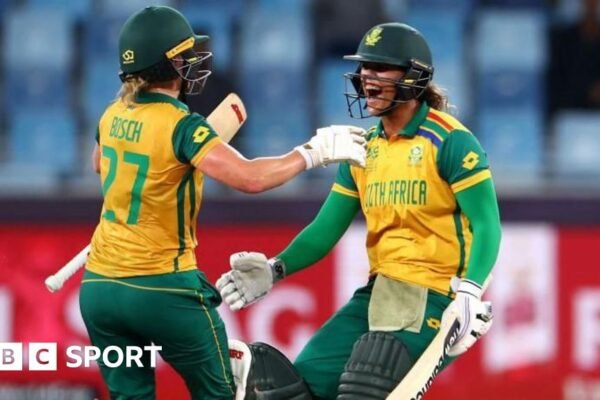 Women's T20 World Cup results: Australia shocked by South Africa in the semi-finals