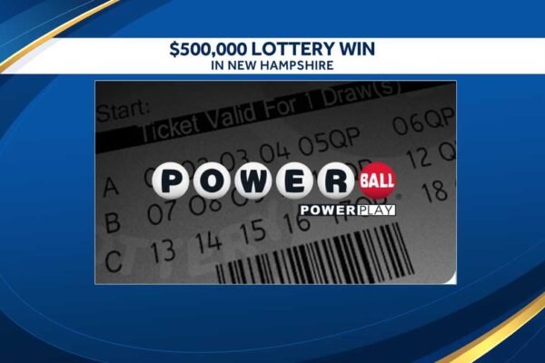 A $500,000 Powerball ticket was sold at Market Basket in Rochester, New Hampshire