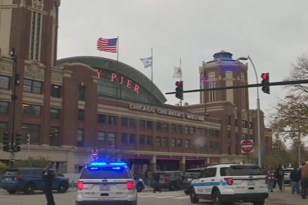 A disgruntled former employee killed two people in a shooting at Navy Pier, Chicago police said