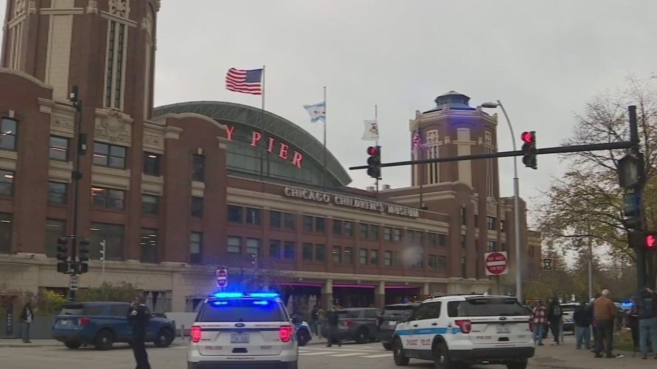 A disgruntled former employee killed two people in a shooting at Navy Pier, Chicago police said