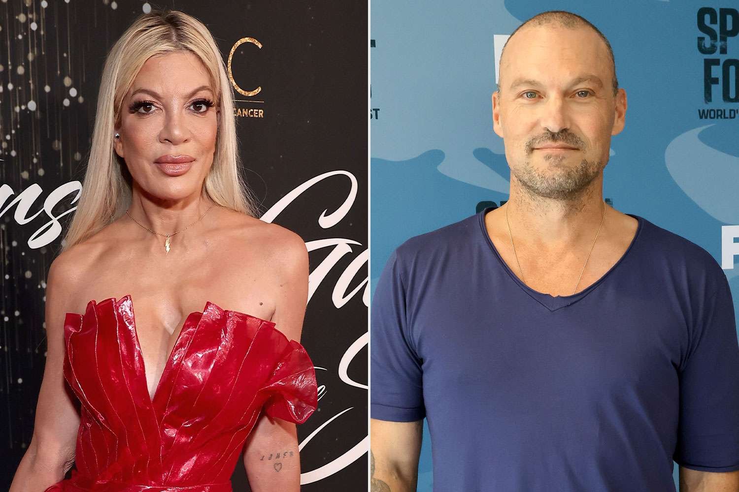 Brian Austin Green doesn't remember having sex with Tori Spelling at Disneyland