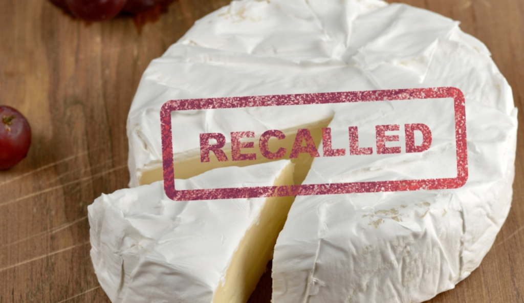 Cheese Recall Brie has been pulled from shelves in 12 states, throw it