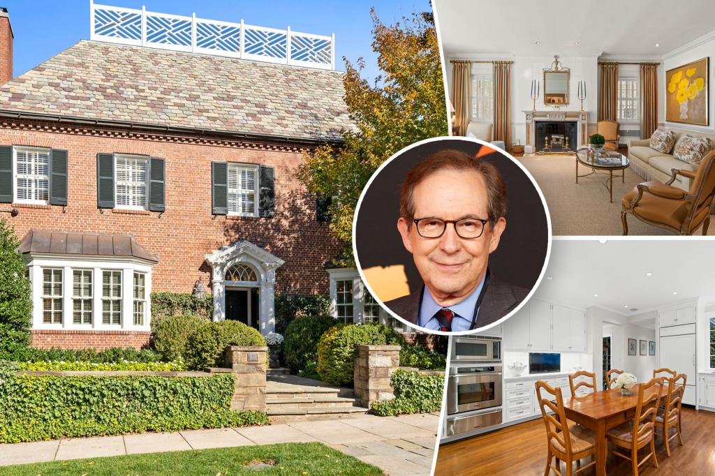 Chris Wallace is listing a home in D.C. for $6.4 million