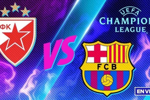 Estrela Roja vs Barcelona En Vivo Champions League Jornada 4