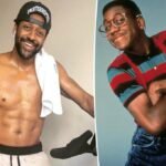 "Family Matters" star Jaleel White says he was asked to wear baggy jeans to hide Steve Urkel's "bulge" in later seasons of the show.