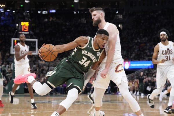 Giannis Antetokounmpo is surprisingly unlikely against the Cavaliers